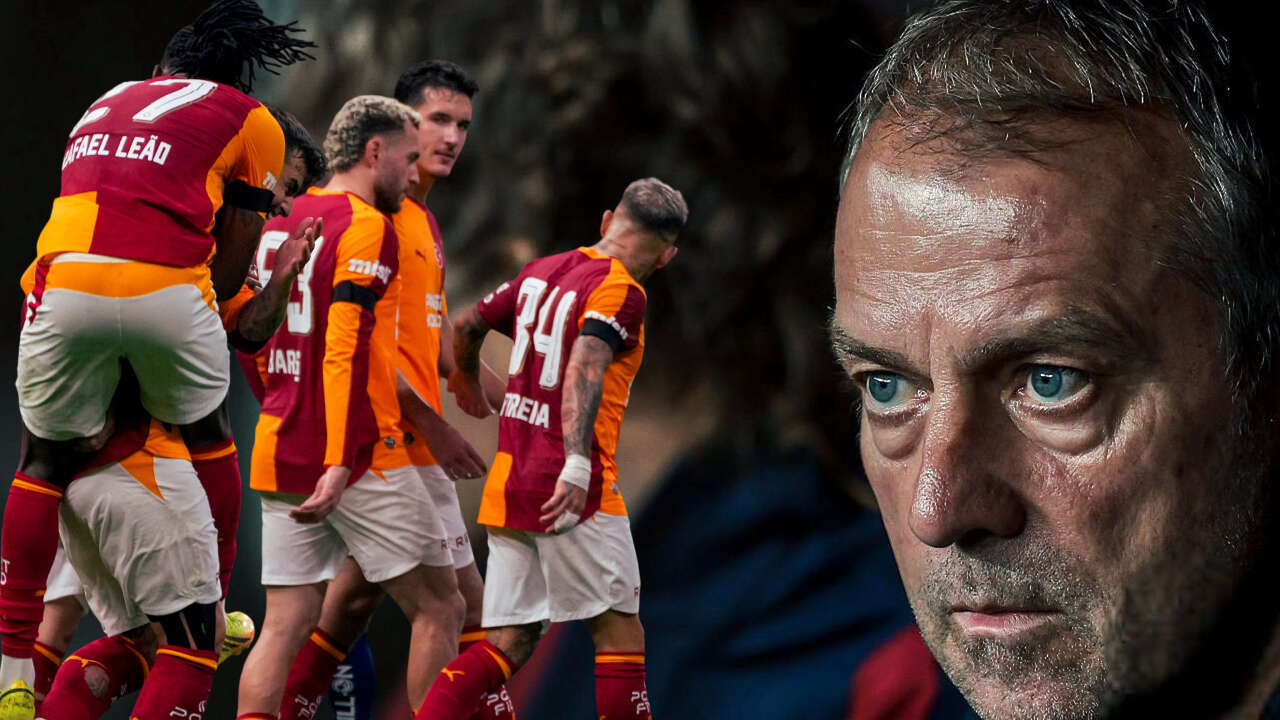 Galatasaray'ın süperstarını görünce ödü koptu: Hansi Flick 15 dakika izledi dizleri titredi 1